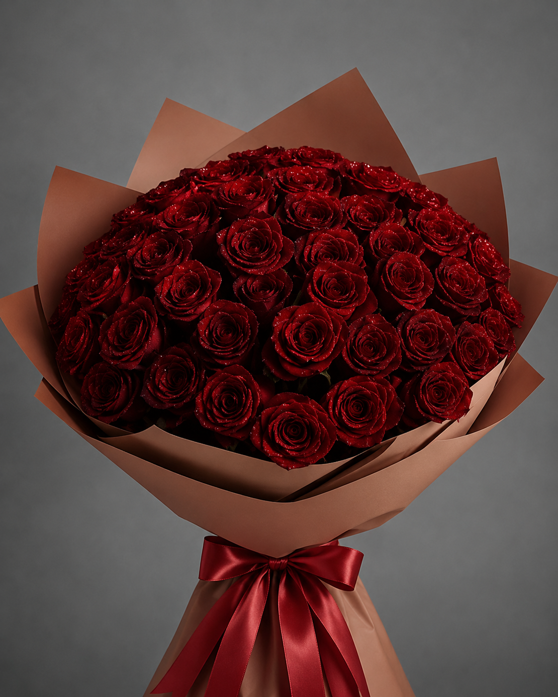Artificial Glittering Bouquet