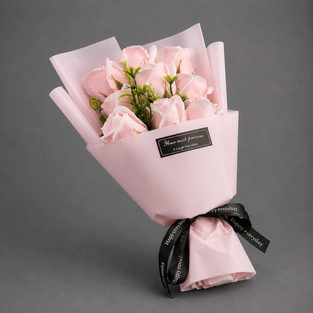 9 artificial roses