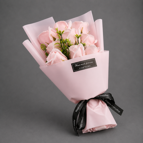 9 artificial roses