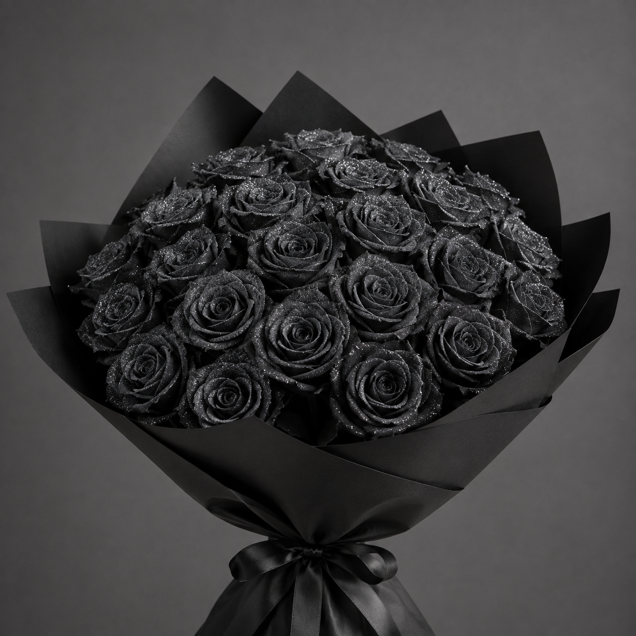 Artificial Glittering Bouquet