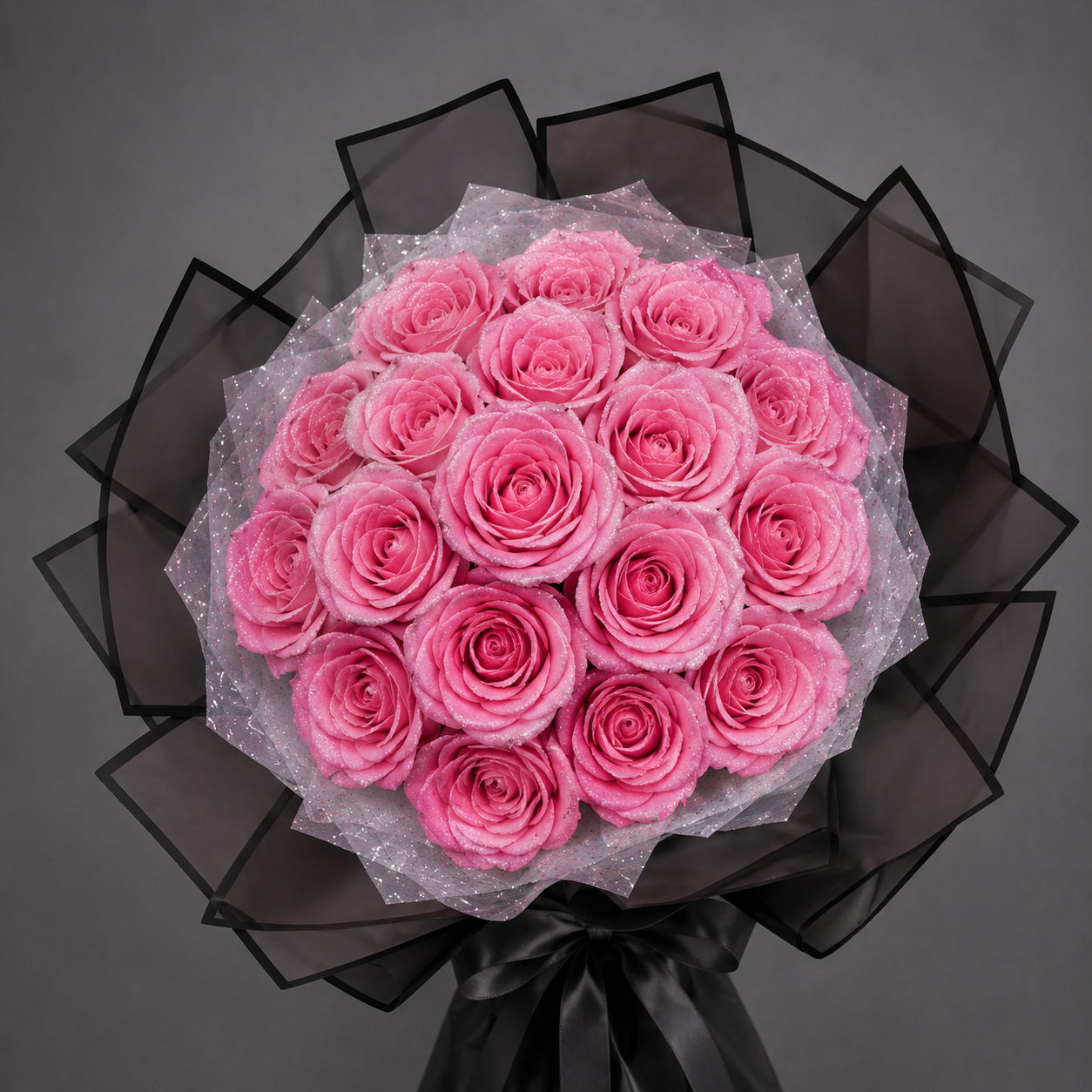 Artificial Glittering Bouquet